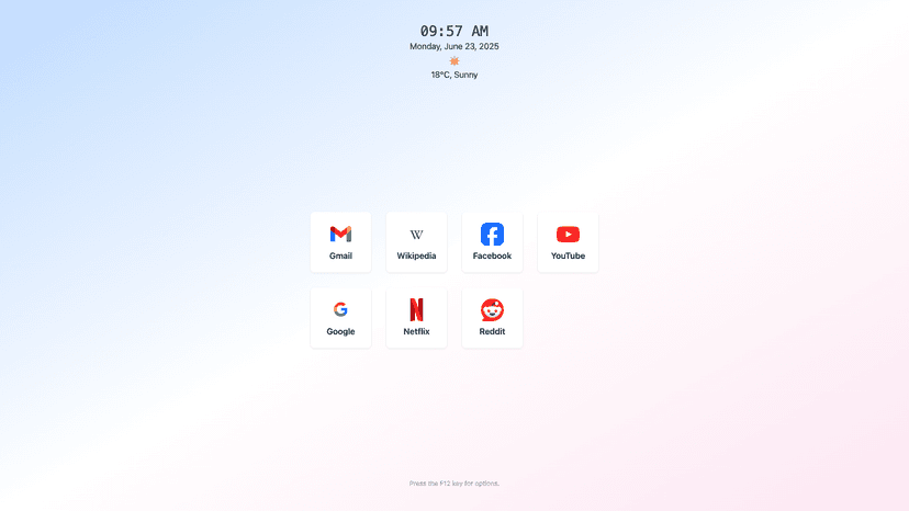 Simple & Focused Interface